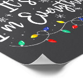 I Have Everything I Want For Christmas I'm Everyth Poster (Ecke)