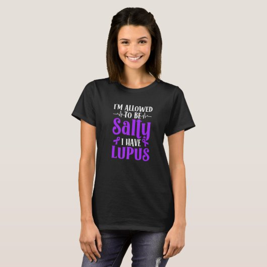 I Have Lupus Warrior Lupus Awareness Lupus Fighter T-Shirt (Vorne ganz)