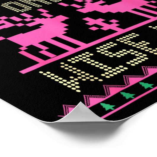 I Have Never Met Even One Wise Man Funny Ugly Chri Poster (Ecke)