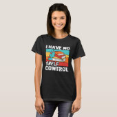 I Have No Shelf Control Books Reading Bookworm T-Shirt (Vorne ganz)