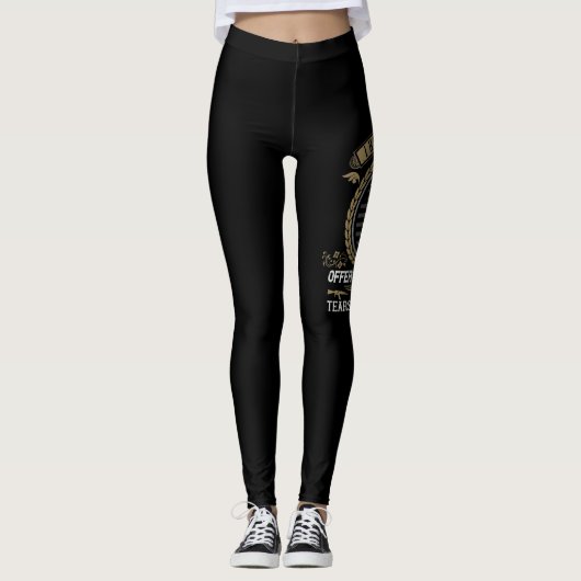 I Have Nothing Leggings (Vorderseite)