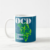 I Have Ocd Oversized Disorder  Kaffeetasse (Links)