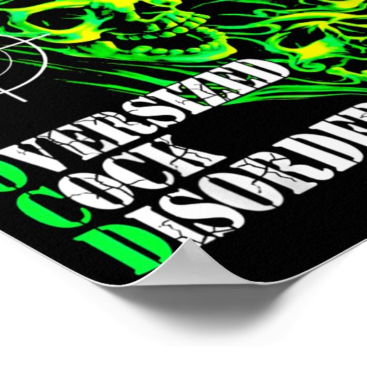 I Have Ocd Oversized Disorder  Poster (Ecke)