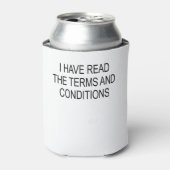 I Have Read The Terms And Conditions Dosenkühler (Kanne Vorderseite)