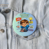I have sensory issues Pin Button Badge (Beispiel)