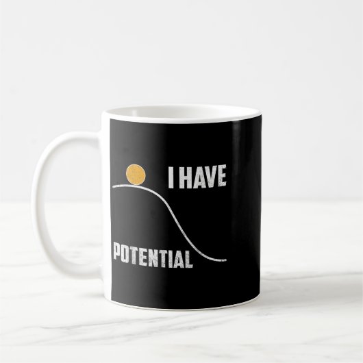 I Have Tential Funny Physics Teacher Science  Kaffeetasse (Links)