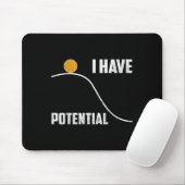 I Have Tential Funny Physics Teacher Science Mousepad (Mit Mouse)