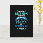 I have the best mom in the world-nurse karte (Gelbe Blume)