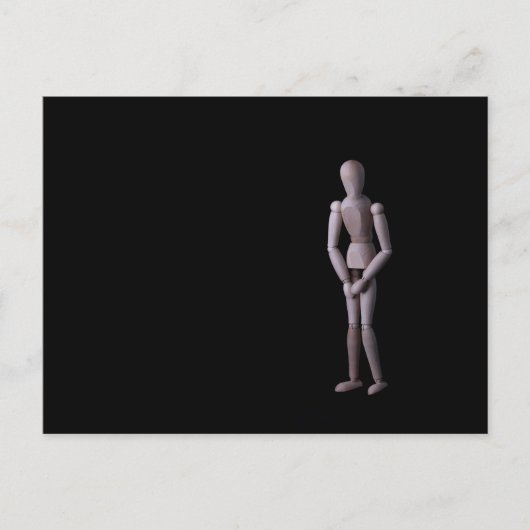 I Have to Go Postkarte (Vorderseite)