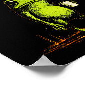 I Have To Say Weird Stuff Or I'll Die Funny Saying Poster (Ecke)