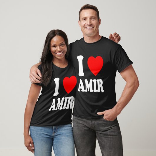 I He Love Amir Spouse Married T-Shirt (Unisex)