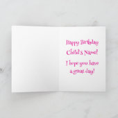 I heard it's your birthday, groundhog cards karte (Innenseite)