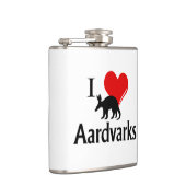 I Heart Aardvarks Flachmann (Rechts)