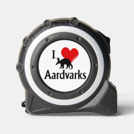 I Heart Aardvarks Maßband