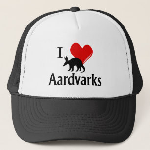 I Heart Aardvarks Truckerkappe