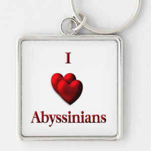I Heart Abyssinias Schlüsselanhänger