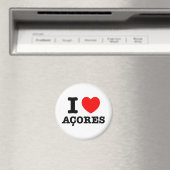 I heart Acores Magnet (In Situ (Geschirrspüler))
