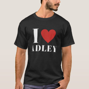 I Heart ADLEY Vorname I Liebe ADLEY Gaben Person T-Shirt