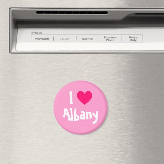 I Heart Albany Magnet (In Situ (Geschirrspüler))