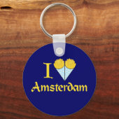 I Heart Amsterdam Schlüsselanhänger (Vorderseite)