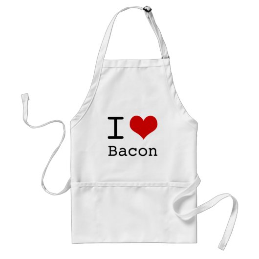 I heart Bacon Schürze (Vorne)