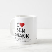 I heart Ben Swann Tasse (Vorderseite Links)
