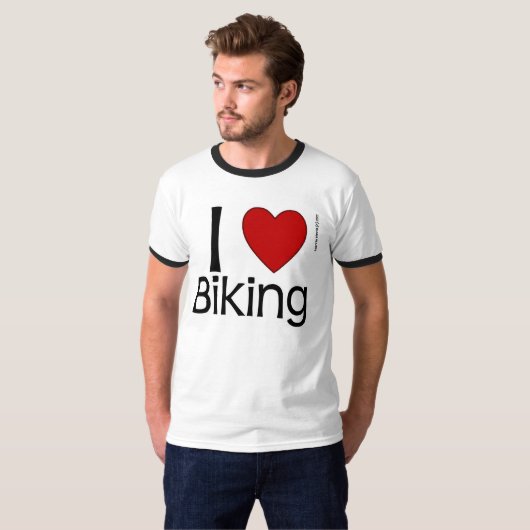 I Heart Bike Shirt (Vorne ganz)
