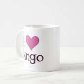 I Heart Bingo Kaffeetasse (Vorderseite Links)
