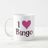 I Heart Bingo Kaffeetasse (Links)