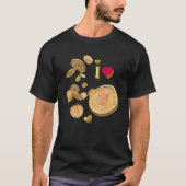 I Heart Bitcoin Trader Miner Crypto Meme Coin Toke T-Shirt (Vorderseite)