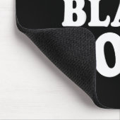 I Heart Black Love Cute Matching Couples African A Mousepad (Ecke)