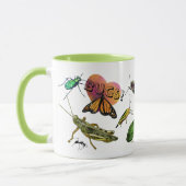 I Heart Bugs! Insects Tasse (Links)