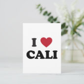 I Heart Cali Kolumbien Postkarte (Stehend Vorderseite)