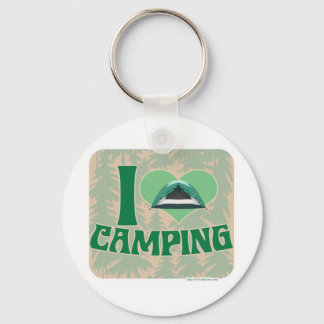 I Heart Camping Schlüsselanhänger
