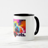 I Heart Cat Tasse (VorderseiteRechts)