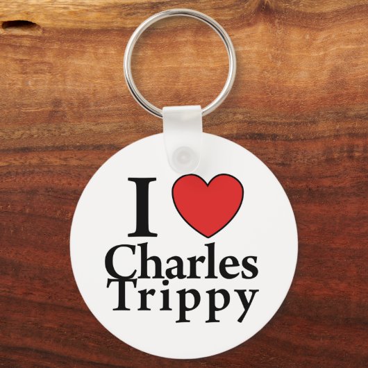 I Heart Charles Trippy Schlüsselanhänger (Vorderseite)