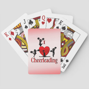 I Heart Cheerleader Spielkarten