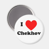 I Heart Chekhov Magnet (Vorderseite/Rückseite)