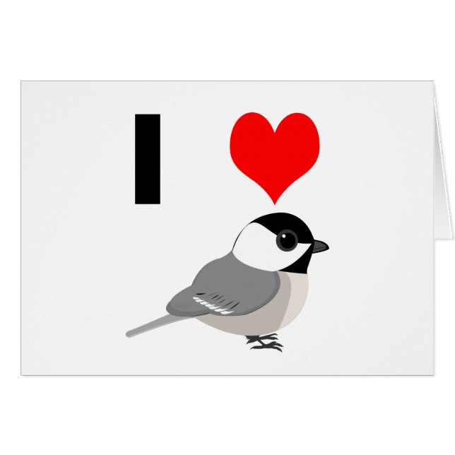 I heart Chickadees (Vorderseite (Horizontal))