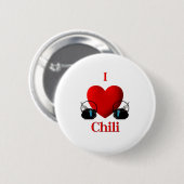 I Heart Chili Button (Vorne & Hinten)