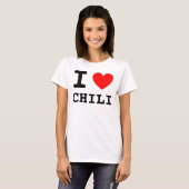 I Heart Chili Shirt (Vorne ganz)