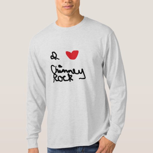 I HEART Chimney Rock T-Shirt (Vorderseite)