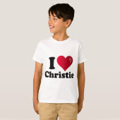 I Heart Chris Christie T-Shirt (Vorne ganz)