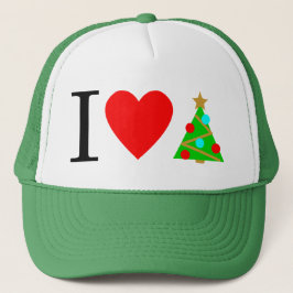 I Heart Christmas Cap Truckerkappe