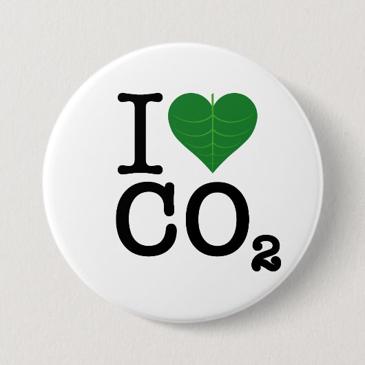 I Heart CO2 Button (Vorderseite)