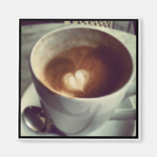 " I Heart Coffee" Magnet (Vorne)