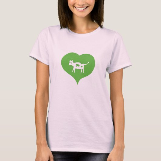 I Heart Cows T-Shirt (Vorderseite)