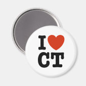 I Heart CT Magnet (Vorderseite/Rückseite)