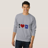 I Heart Curling Sweatshirt (Vorne ganz)