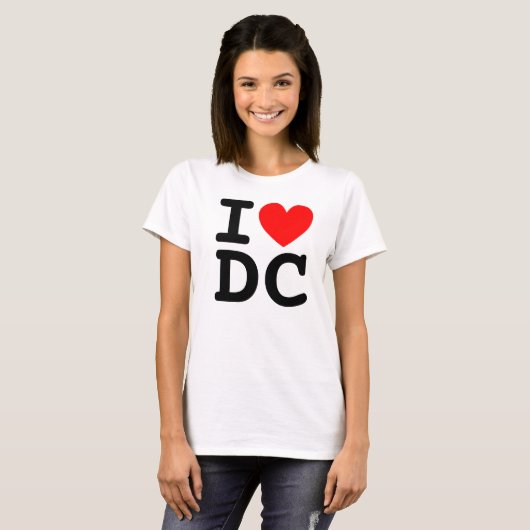 I Heart DC Shirt (Vorne ganz)